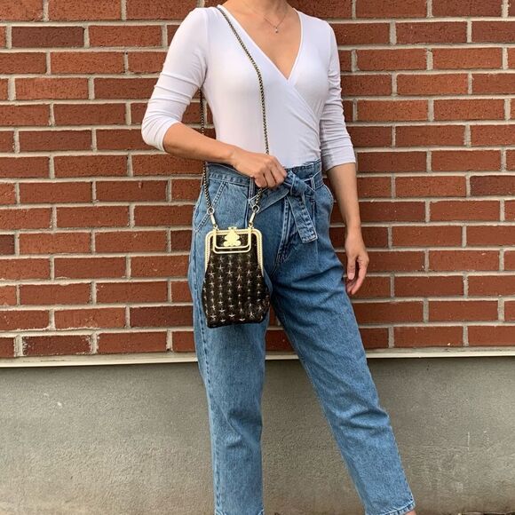 Handmade Genuine Frosted Cowhide Embossed 3D Star Phone Case/Pouch - Picture 7 of 16